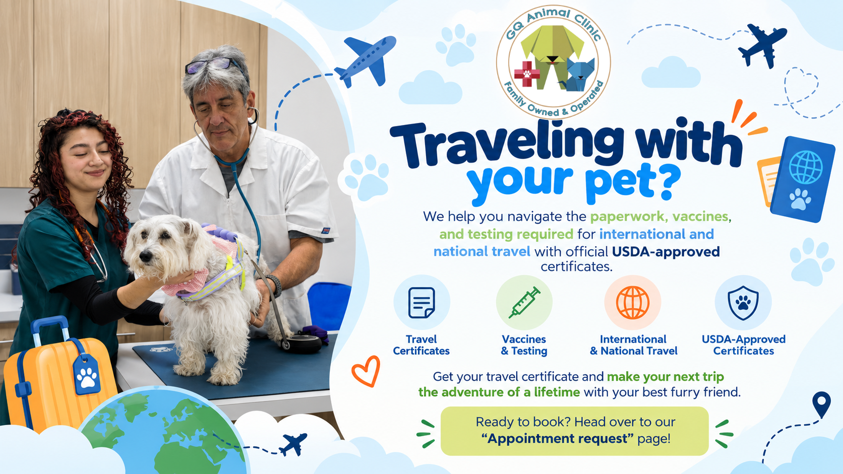 Traveling with your pet